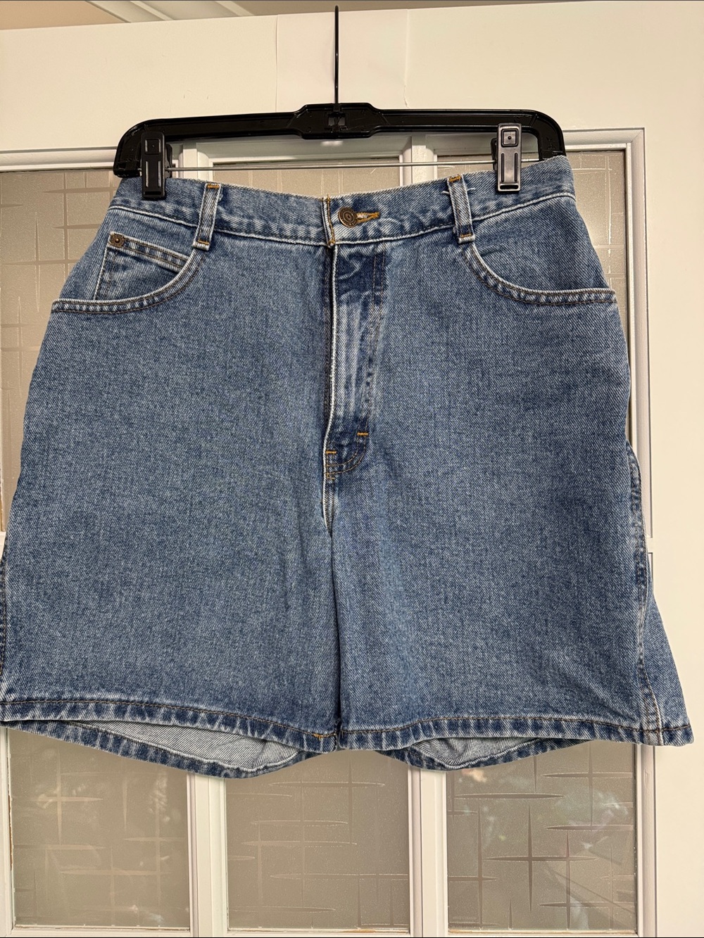 Gitano Blue High-Rise Denim Shorts